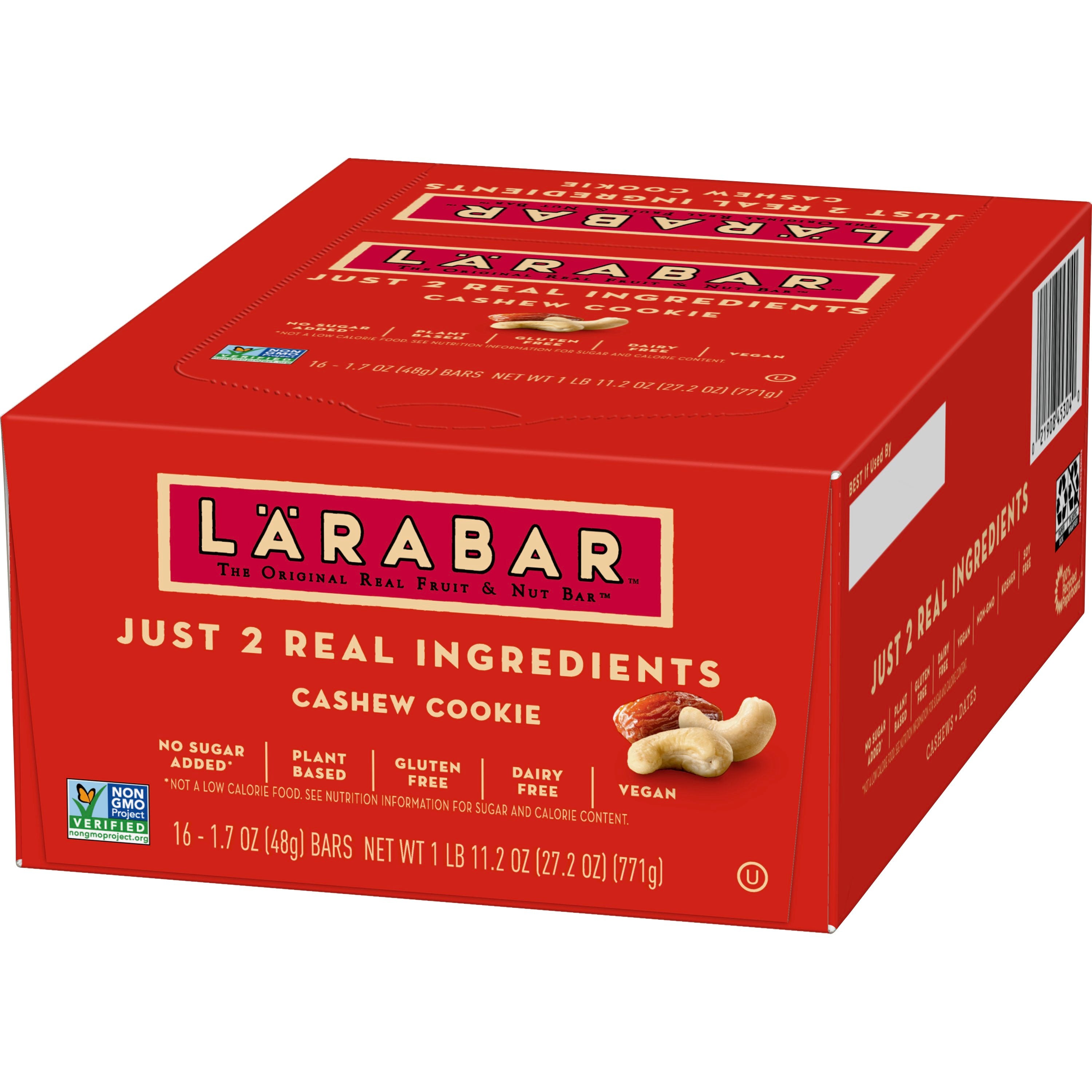Larabar™ Wellness Bars Cashew Cookie 27.2 Ounce Size - 4 Per Case.