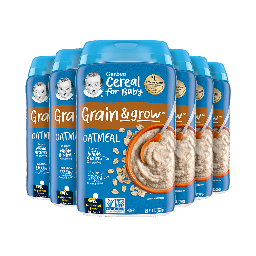 Best single grain hot sale cereal for baby