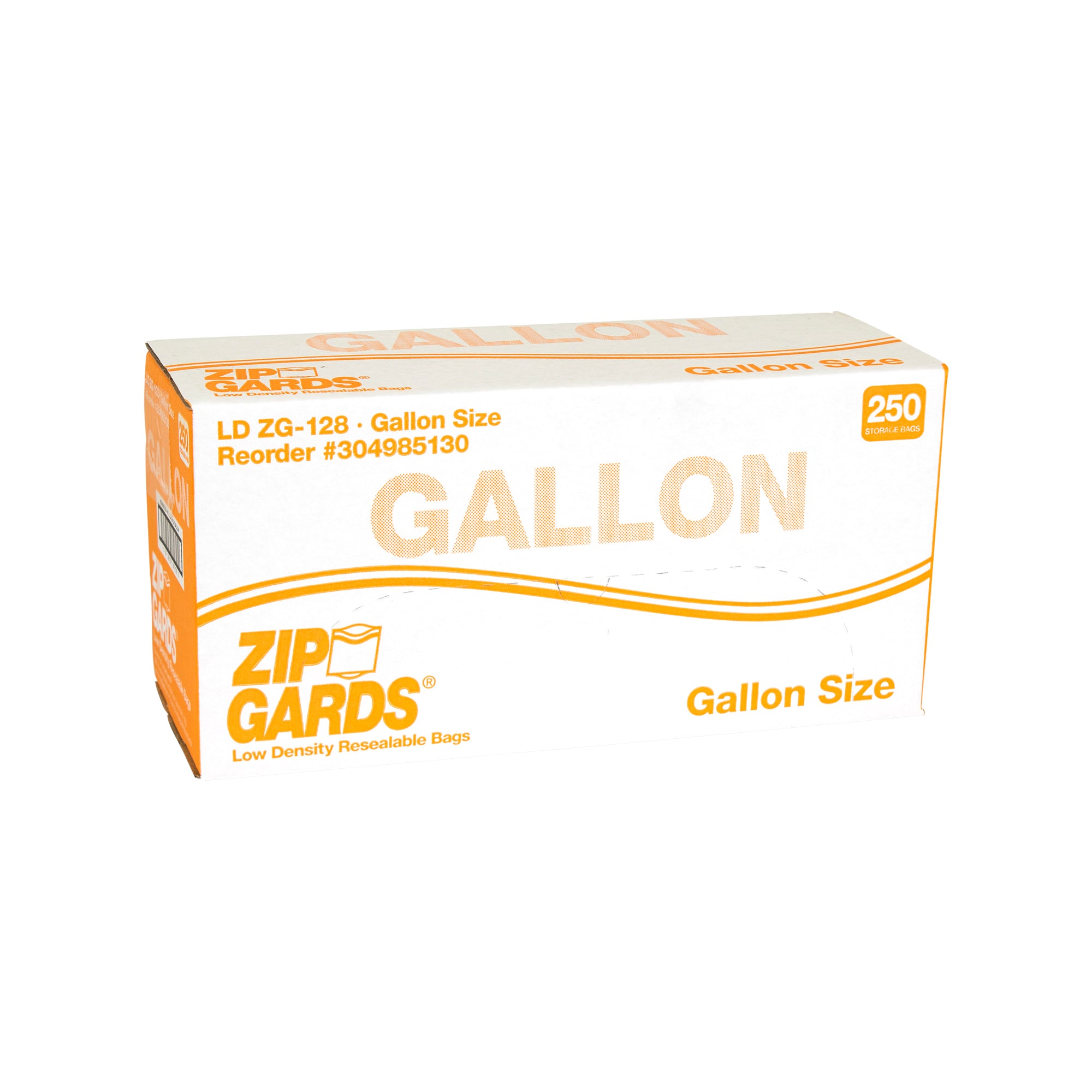 Bag Low Density Recloseable 250 Each - 1 Per Case.
