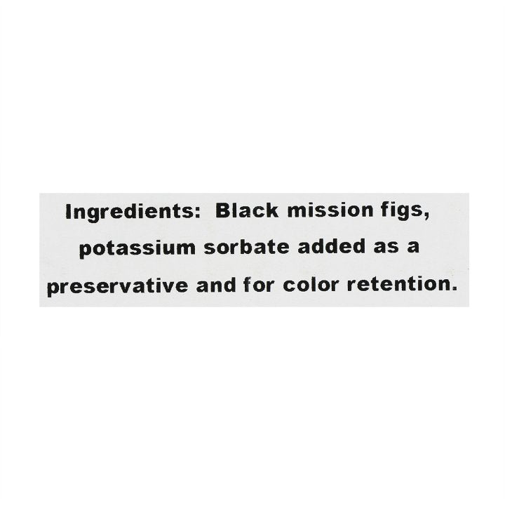 Traina California Black Mission Figs 5 Pound Each - 1 Per Case.
