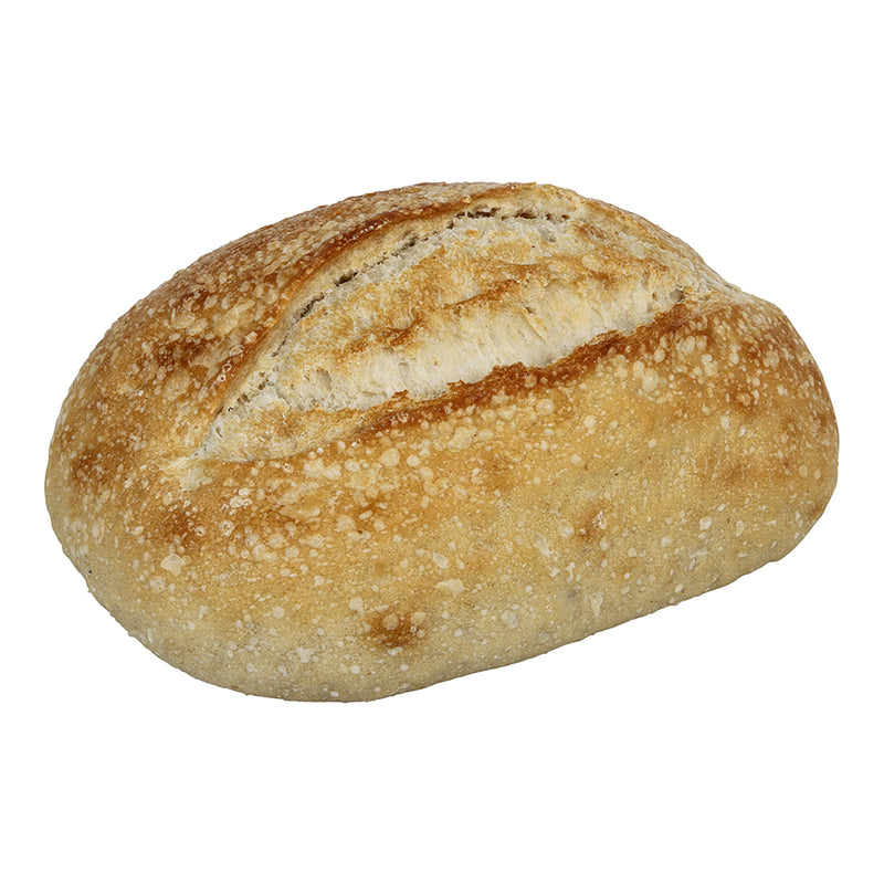 Bread Country White Sourdough Loaf Oval Parbaked Frozen Bulk Bag 16 Ounce Size - 12 Per Case.