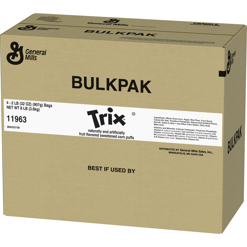 Trix™ Cereal Bulkpack 32 Ounce Size - 4 Per Case.