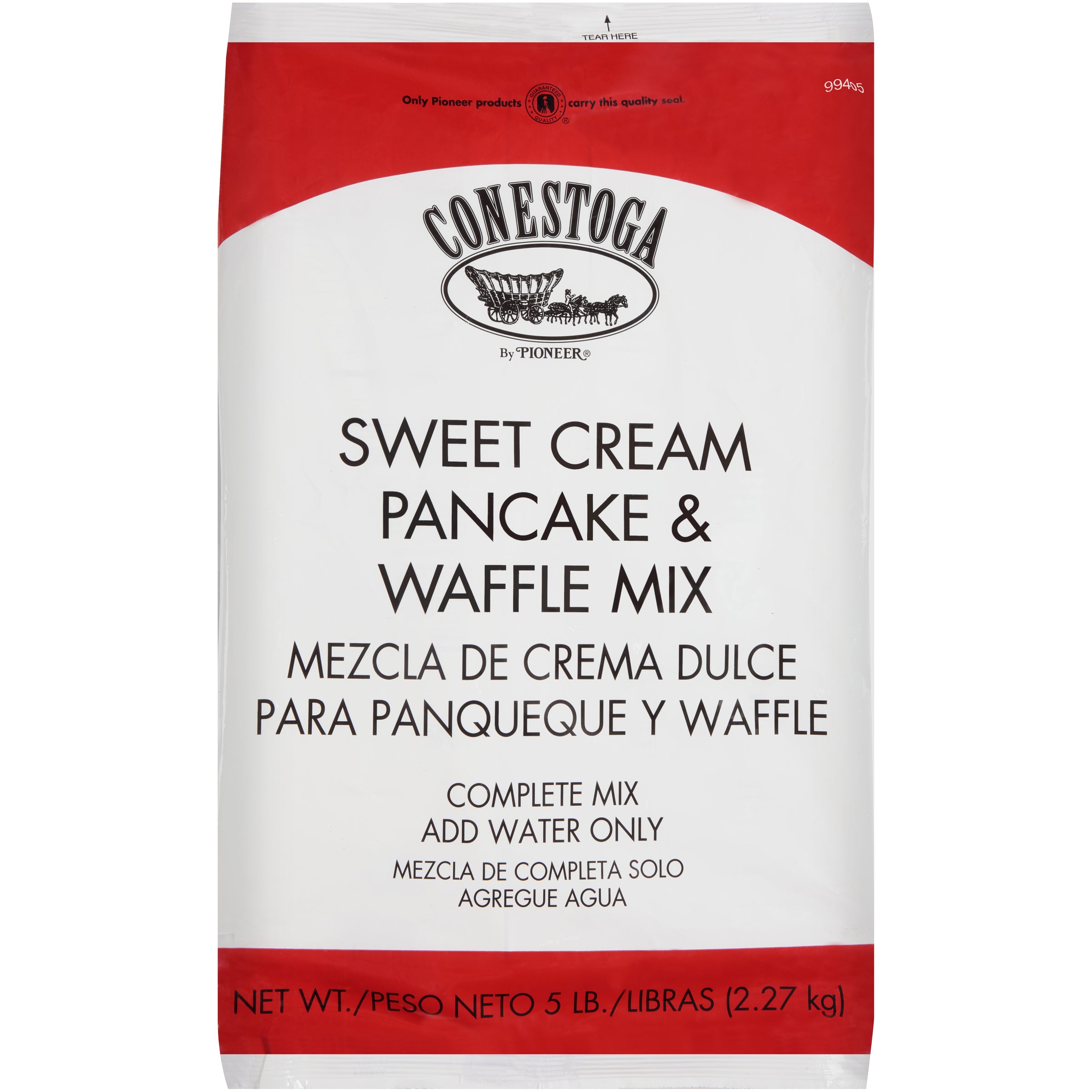 Conestoga Sweet Cream Pancake And Waffle Mix 5 Pound Each - 6 Per Case.