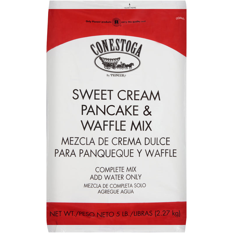 Conestoga Sweet Cream Pancake And Waffle Mix 5 Pound Each - 6 Per Case.