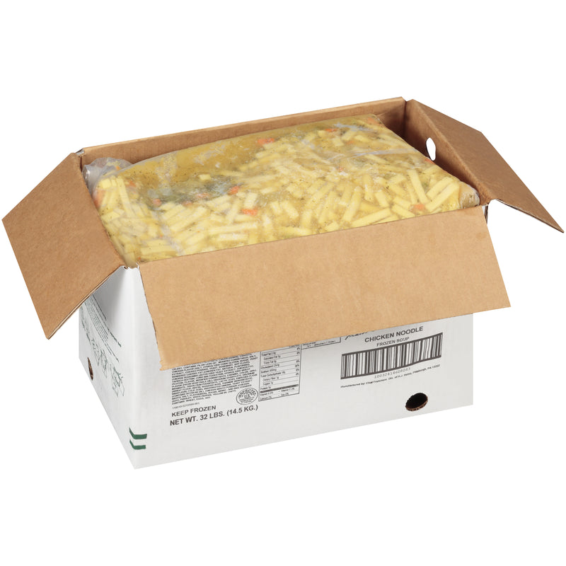 Chef Francisco Frozen Soup, Chicken Noodle - 4 pack, 8 lb bags