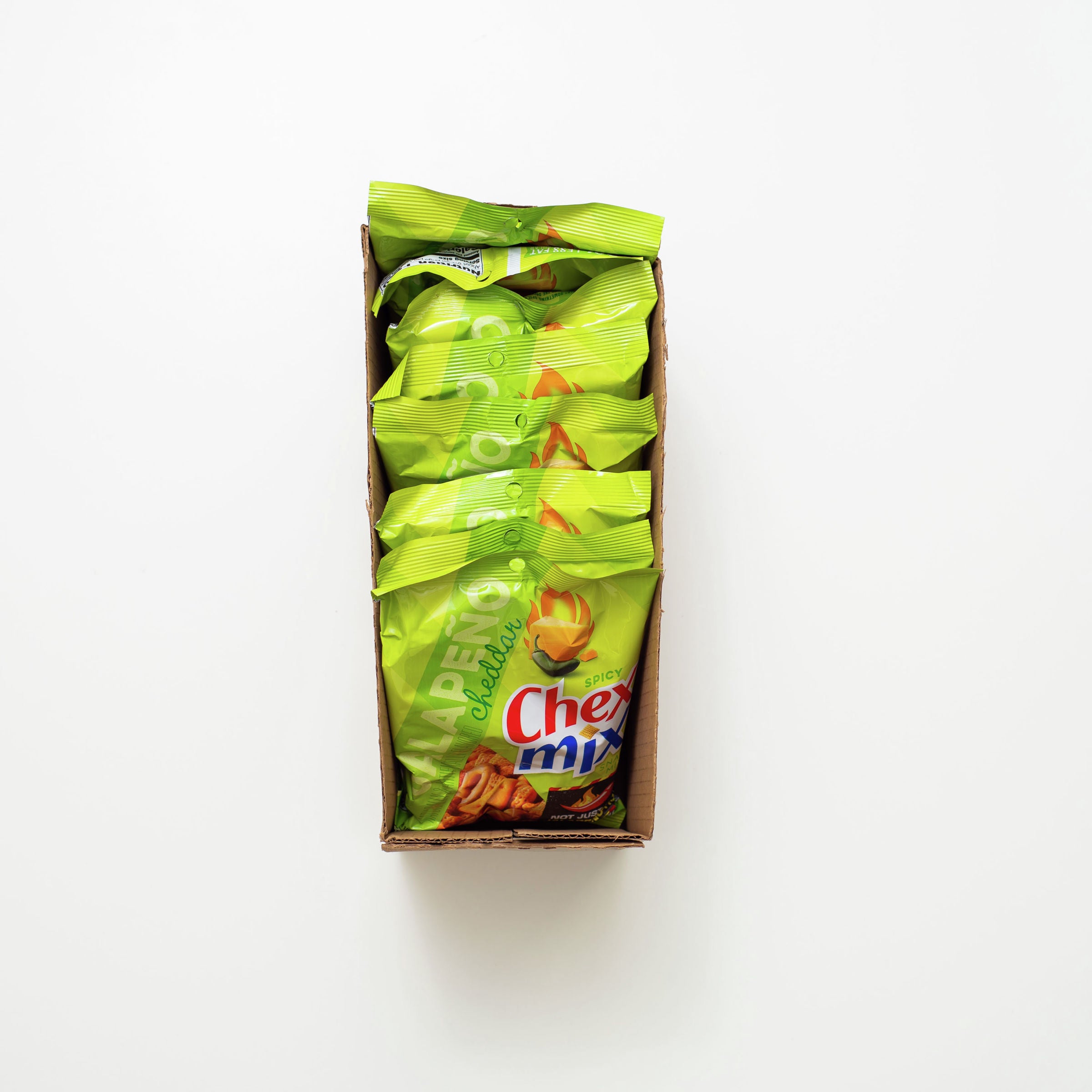 Chex Mix™ Snack Mix Jalapeno Cheddar 3.75 Ounce Size - 8 Per Case.
