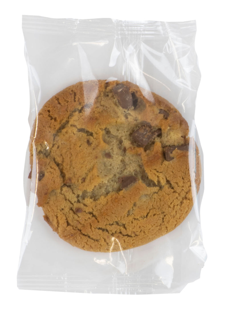 Cookietree Gourmet Milk Chocolate Chunk Individually Wrapped Thaw And Serve Cookie 1.3 Ounce Size - 72 Per Case.