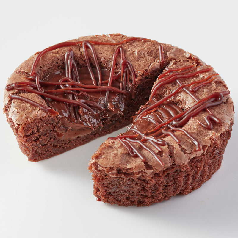 Pillsbury™ Thaw And Serve Molten Chocolateganache Drizzled Brownies 2.5 Ounce Size - 60 Per Case.