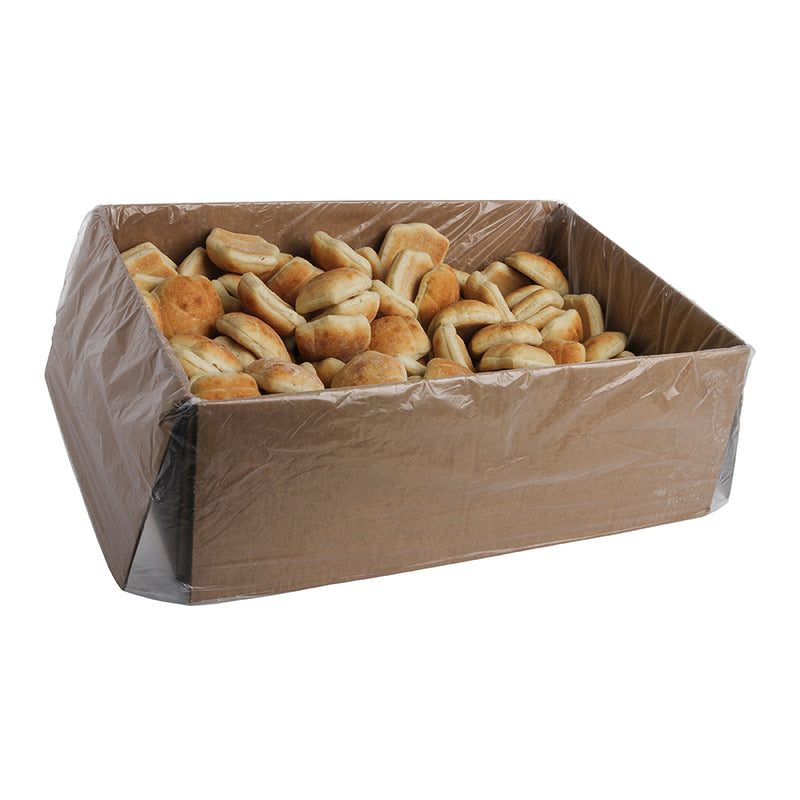 Bread Roll Telera Slider Sliced Parbaked Frozen Bulk Bag 1.2 Ounce Size - 128 Per Case.