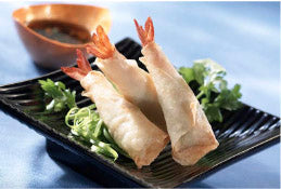 Shrimp Wraps Vannamei Finished Countfrozen 50 Each - 2 Per Case.