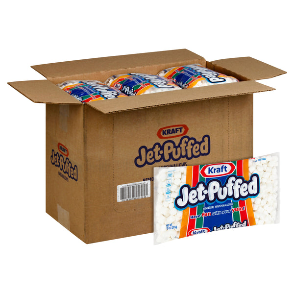 JET-PUFFED Mini Marshmallows 10 Ounce Bag 24