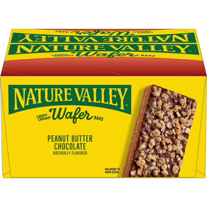 Nature Valley™ Wafer Bars Peanut Butter Chocolate 15.6 Ounce Size - 4 Per Case.