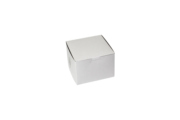 Boxit White Lock Corner Bakery Box 250 Each - 1 Per Case.