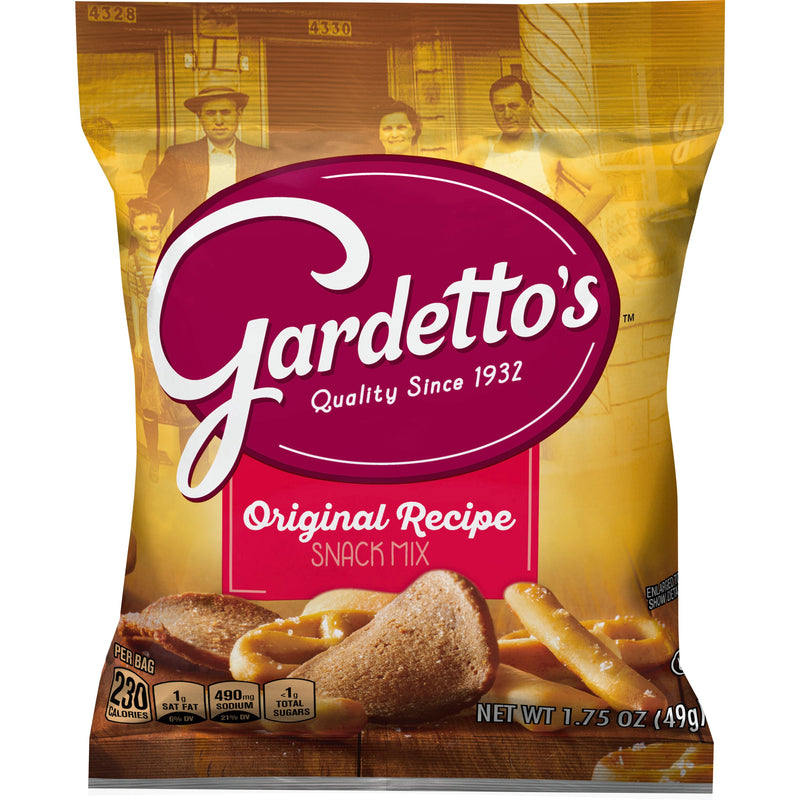 Gardetto's™ Snack Mix Single Serve Original Recipe 1.75 Ounce Size - 60 Per Case.