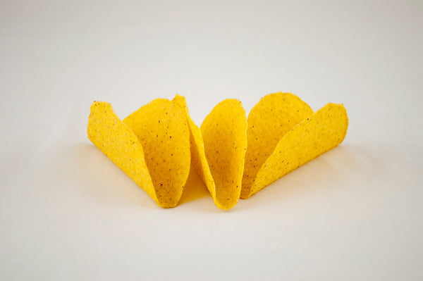 Pancho Villa™ Taco Shells Bulk Whole Grain 4.86 Pound Each - 1 Per Case.