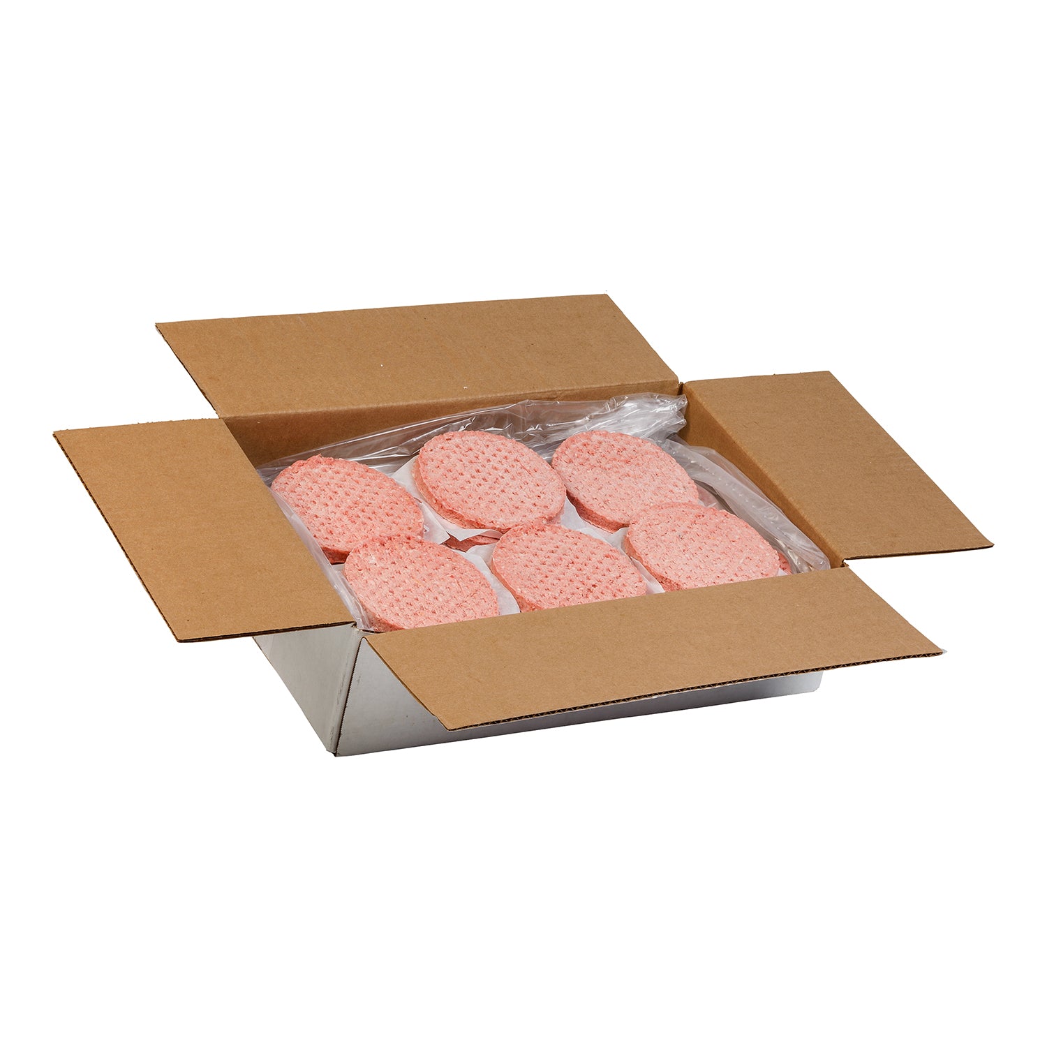 Beef Ground Beef Patty 4 Ounce Size - 40 Per Case.