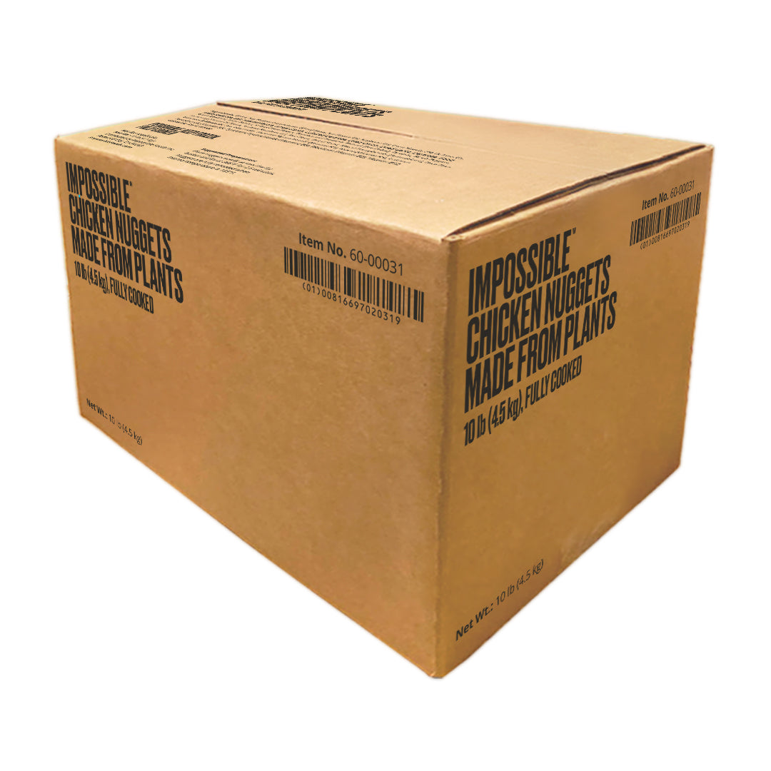 Impossible Burger Chicken Nuggets 0.71 Ounce Size - 228 Per Case.