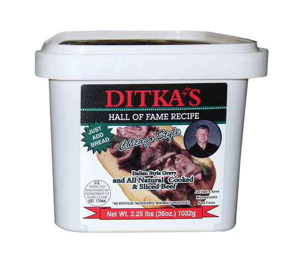 Ditka's Chicago Style Italian Beef And Gravycase 1 Each - 6 Per Case.