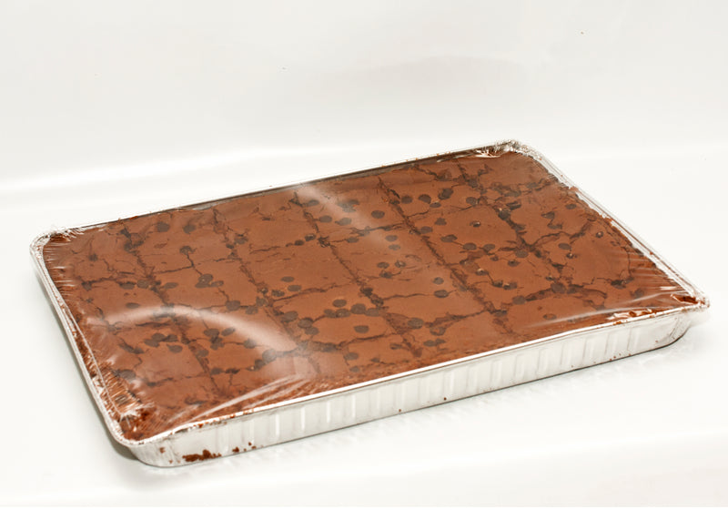 David's Brownie Chocolate Chip Sliced Frozen 4 Ounce Size - 1 Per Case.