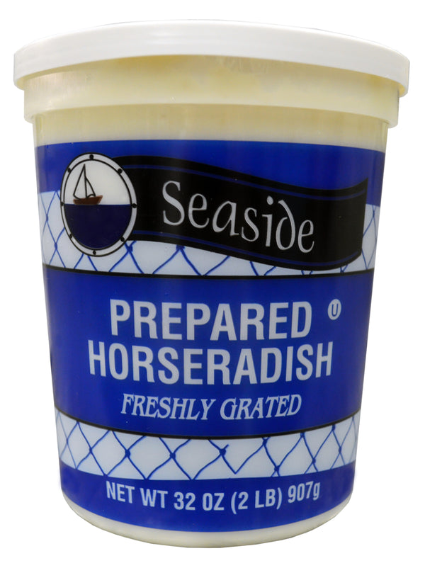 Seaside® Prepared Horseradish 32 Ounce Size - 6 Per Case.