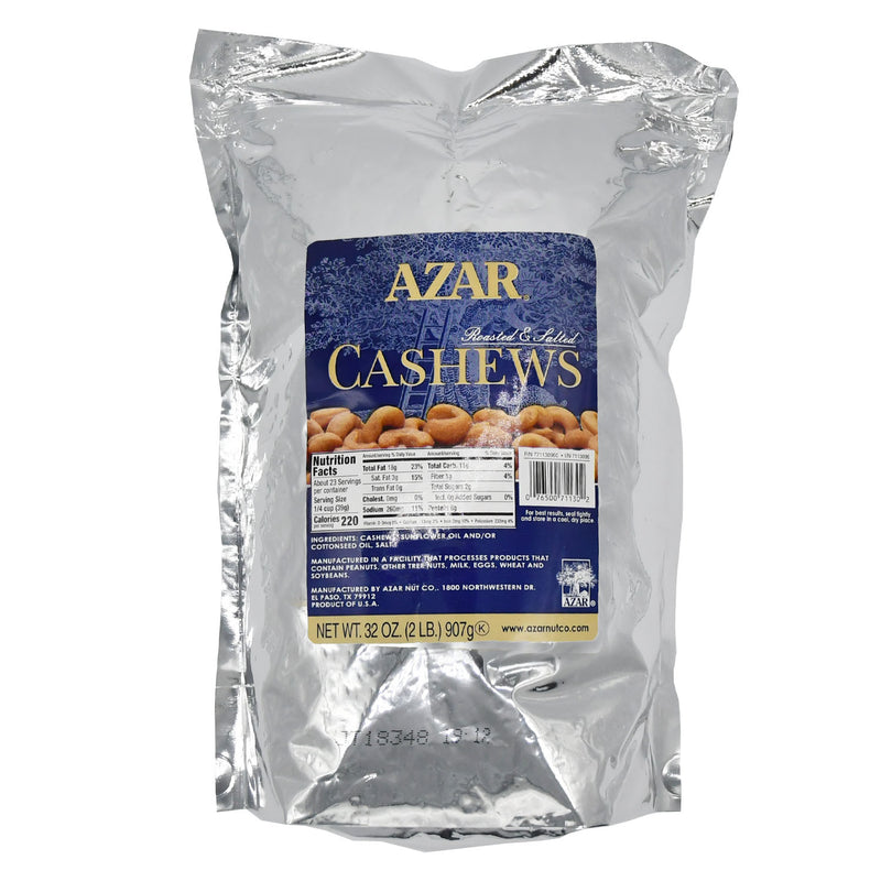 Az Cashews Rs Bag 2 Pound Each - 3 Per Case.