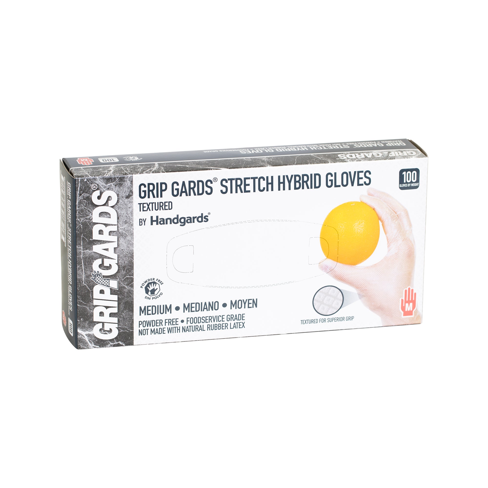 Gloves Clear Stretch Medium 100 Each - 10 Per Case.