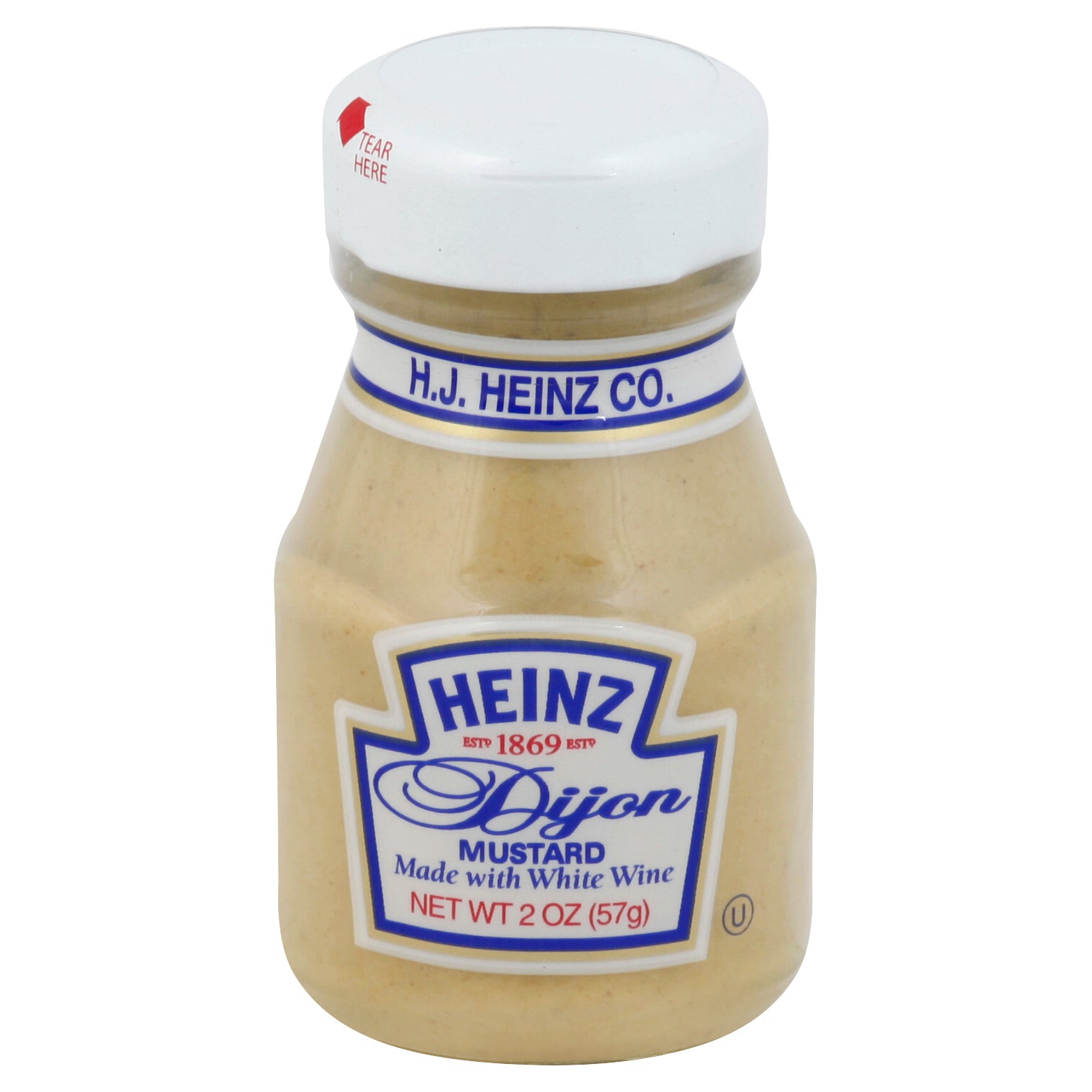 HEINZ Single Serve Dijon Mustard Roomservice Bottle 2 Ounce Bottle 60 Per Case