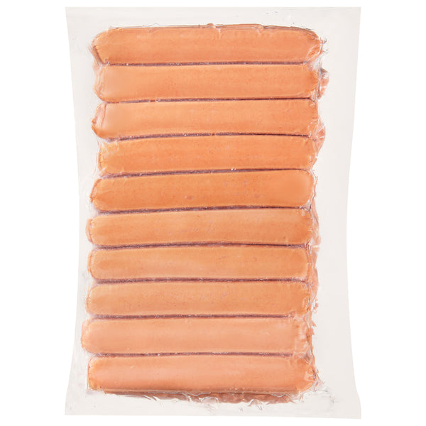 Hot Dog Beef Gold Medal Child Nutrition 5.02 Pound Each - 2 Per Case.