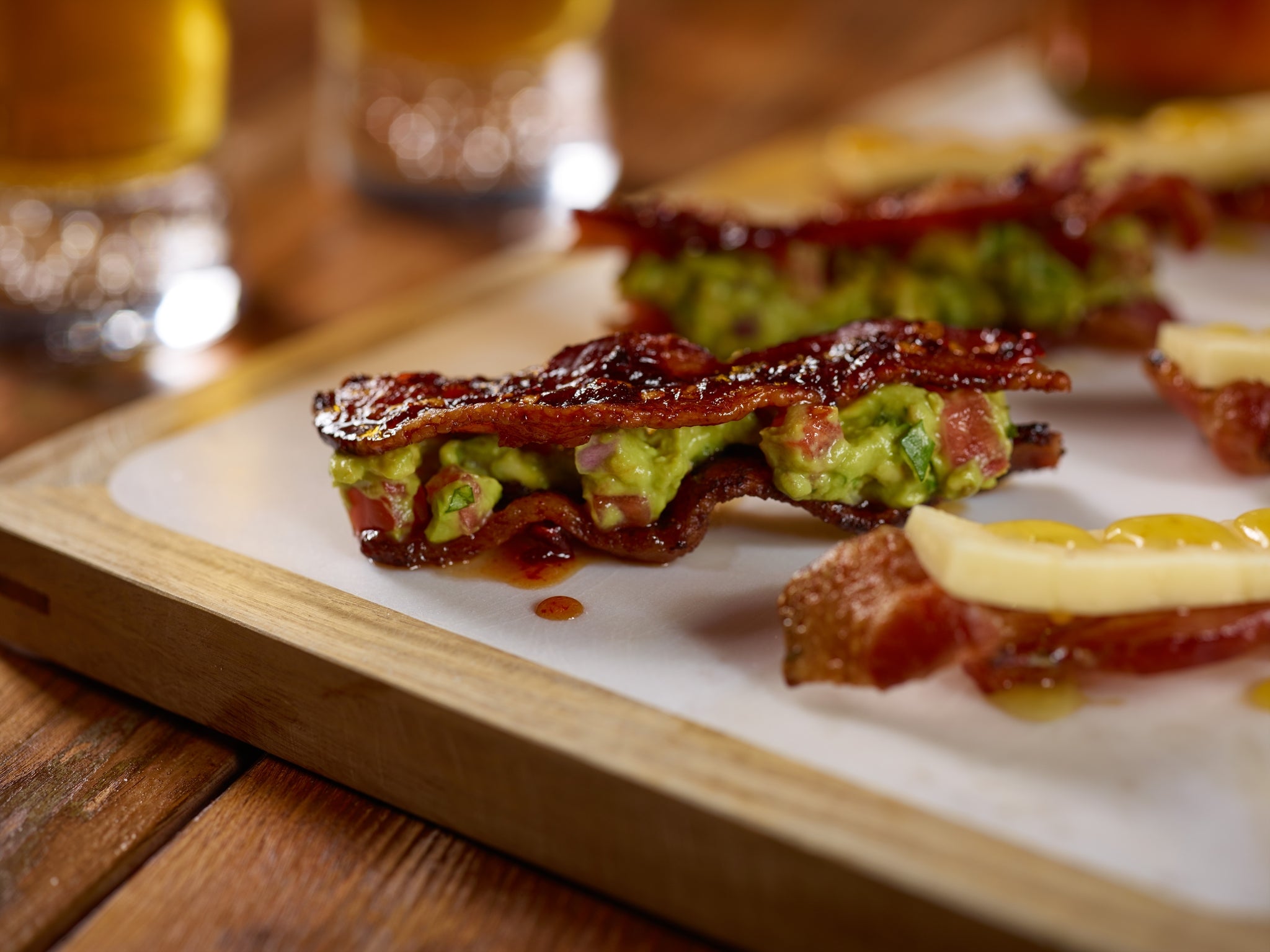 Bacon Packaged Golden Crisp 10 Pound Each - 1 Per Case.