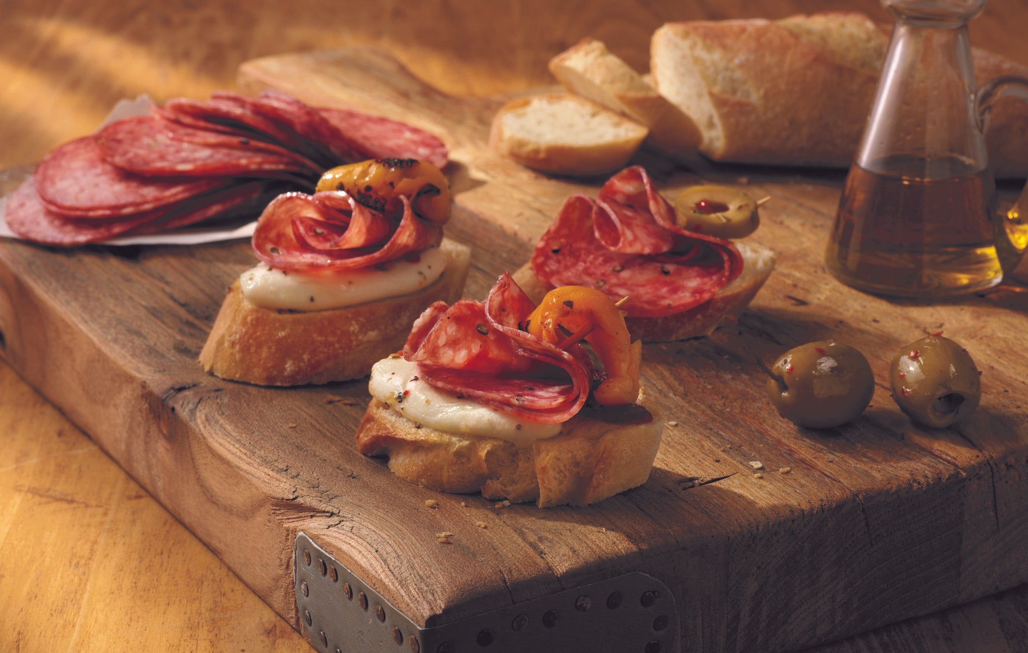 Genoa Salami Sliced Gas Flushed 2.001 Pound Each - 6 Per Case.