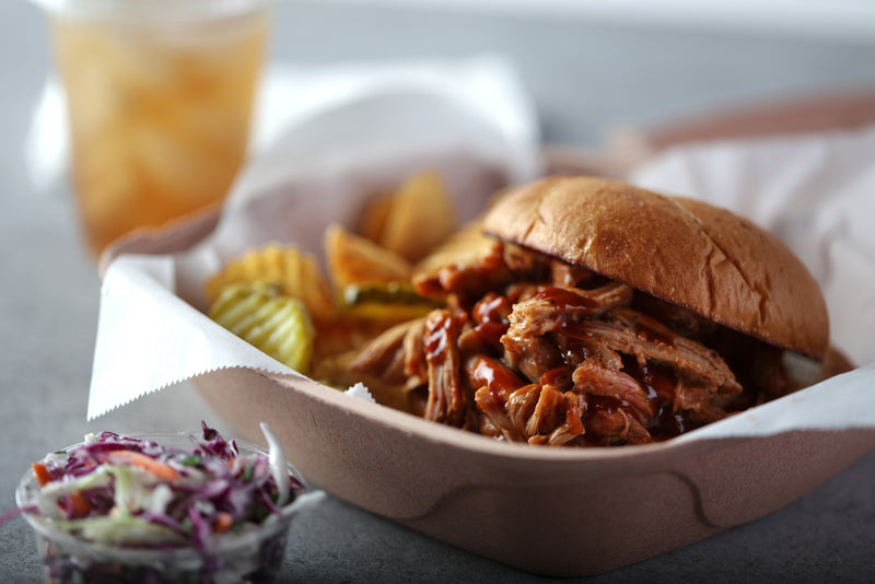 Smithfield Curly's Smoked Pulled Pork Without Sauce 5 Pound Each - 2 Per Case.