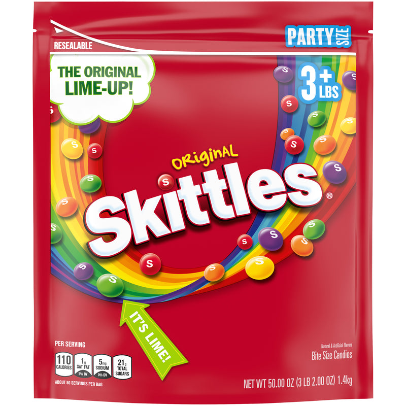 Skittles Original Per 50 Ounce Size - 6 Per Case.