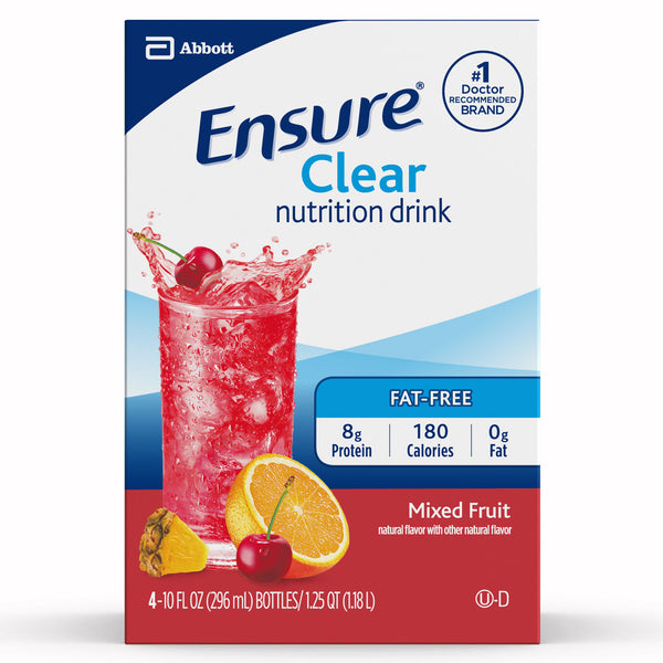 Ensure Clear Drink Mixed Fruit 10 Fluid Ounce - 12 Per Case.