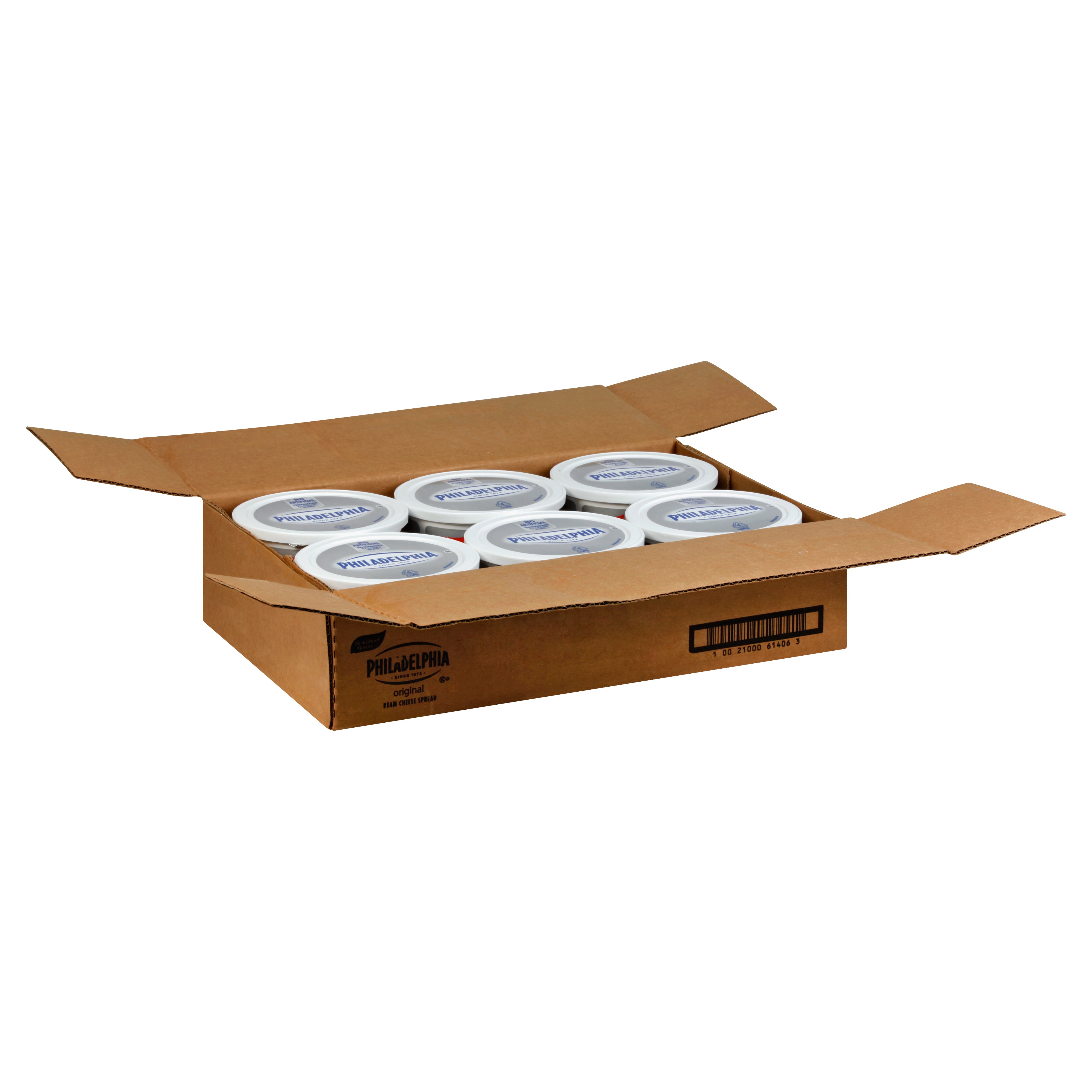 PHILADELPHIA Original Cream Cheese Spread 3 lb. Tub 6 Per Case