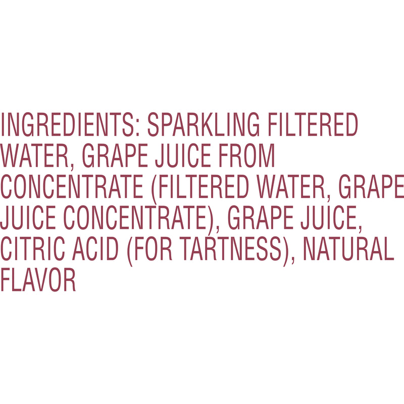 Fl Sparkling Juice Cocktail Rosegrape 25.4 Fluid Ounce - 12 Per Case.