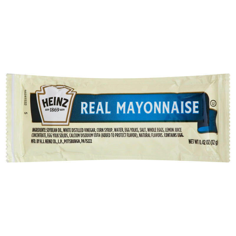 HEINZ Single Serve Mayonnaise 12 Gram Packets(500)