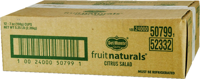 Del Monte® Citrus Salad Cup 7 Ounce Size - 12 Per Case.
