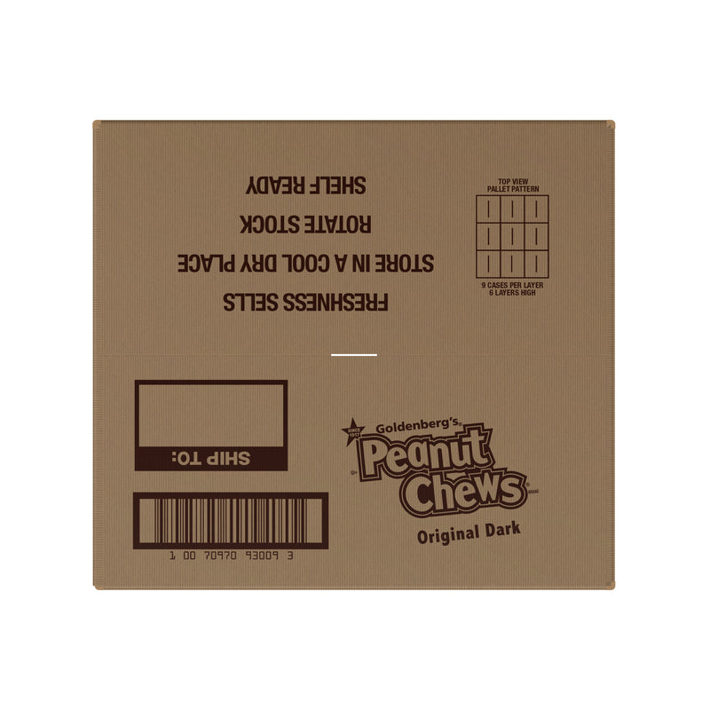 Peanut Chews® Original 3.3 Ounce Size - 144 Per Case.