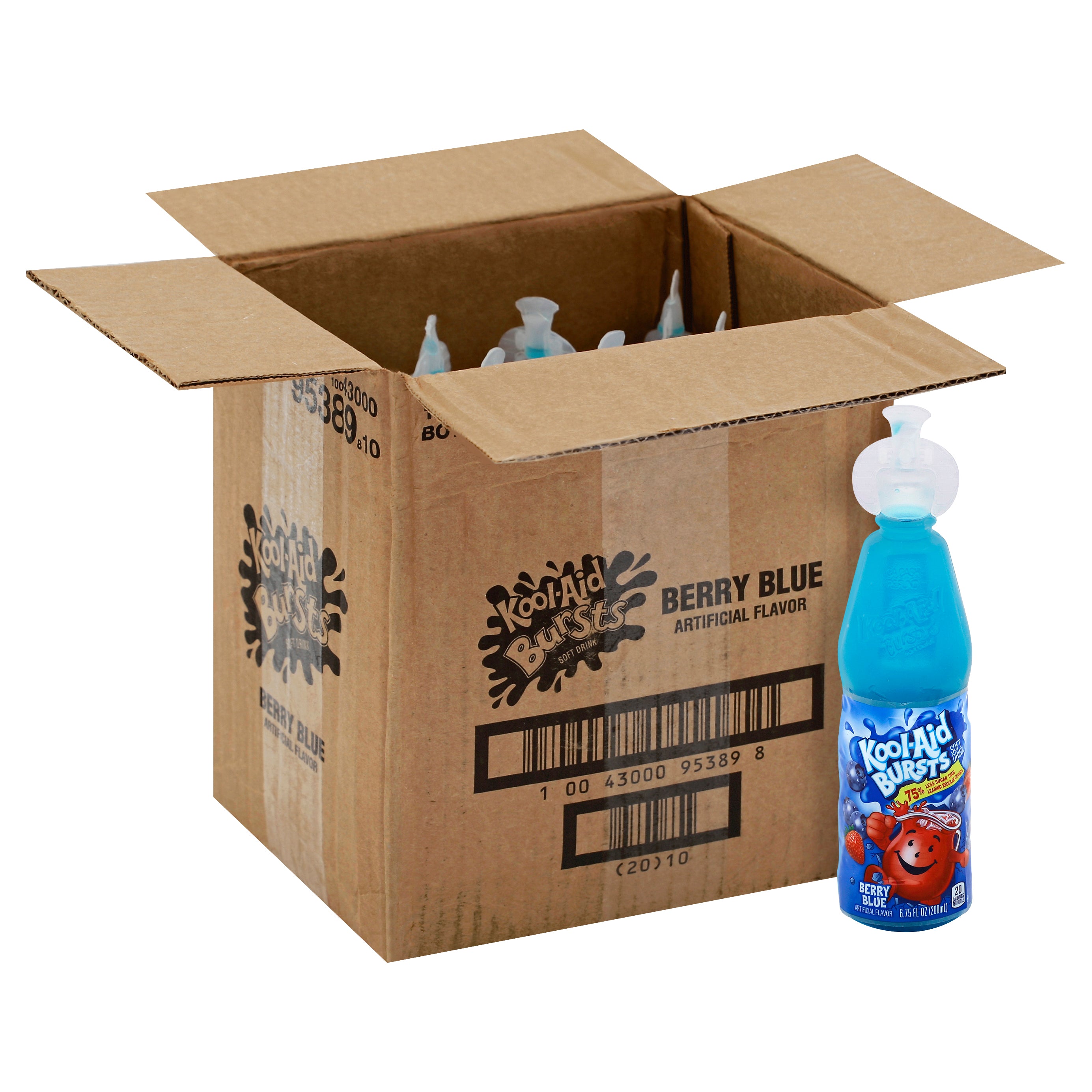 Kool Aid Burst Blue Moon Beverage, 6.75 Fluid Ounce - 12 Per Case.