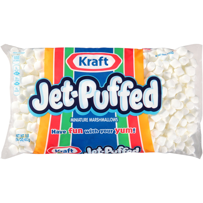 JET-PUFFED Mini Marshmallows 16 Ounce Bag 12