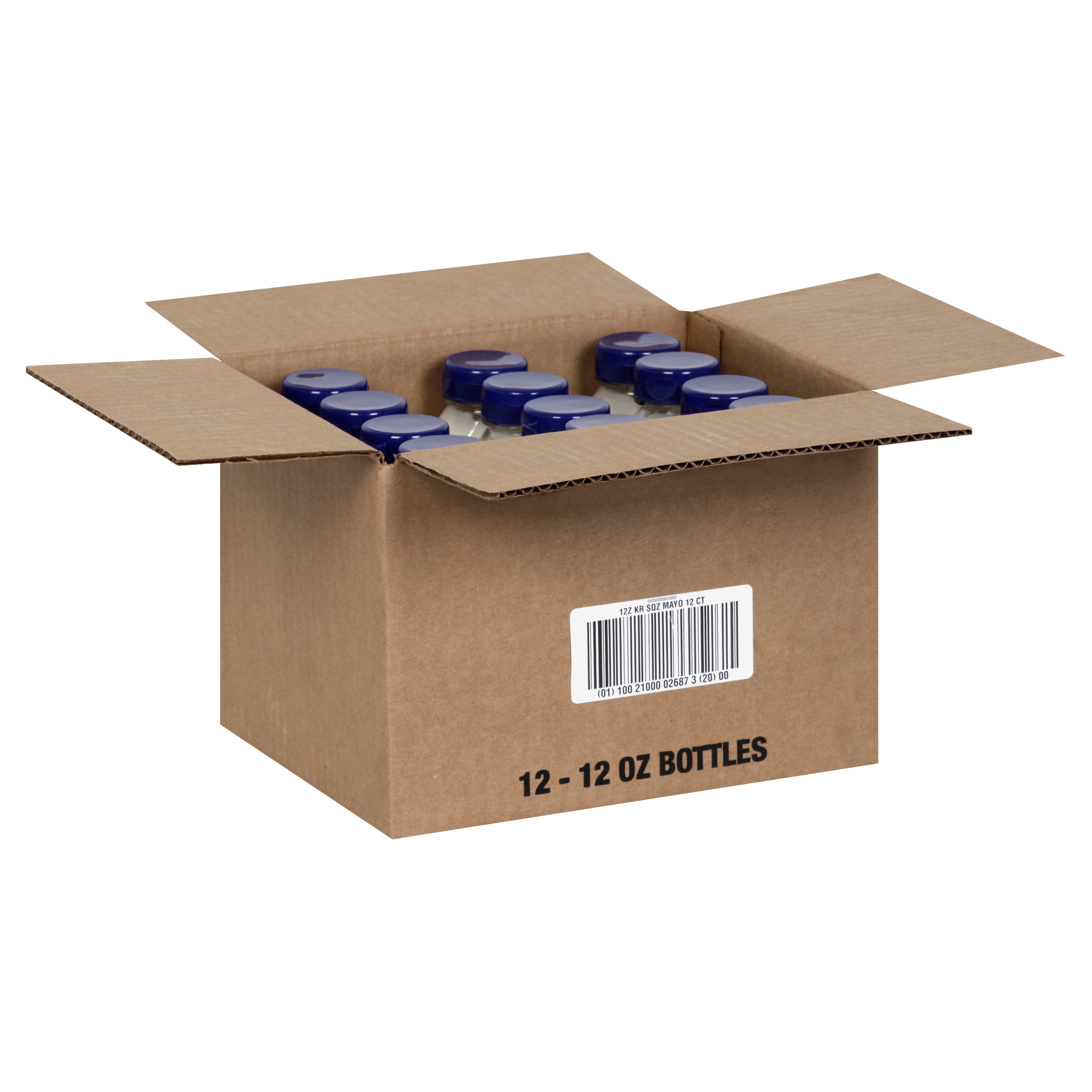 Kraft Mayonnaise Squeeze Bottle, 12 Fluid Ounce - 12 Per Case.