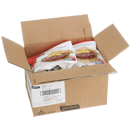 Gardein The Ultimate Beefless Burger 12 Ounce Size - 8 Per Case.