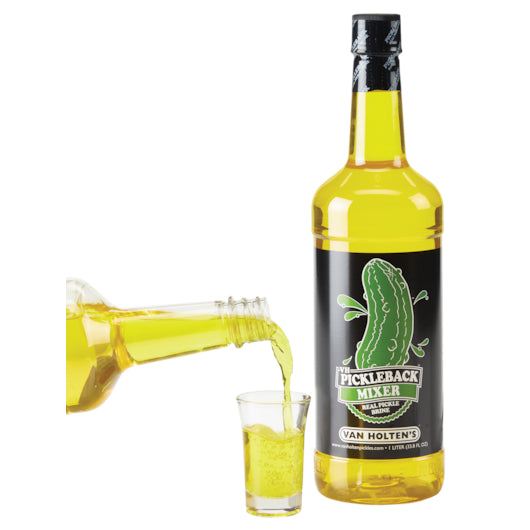 Van Holten's Pickleback Pickle Juice Mixer 33.8 Fluid Ounce - 6 Per Case.