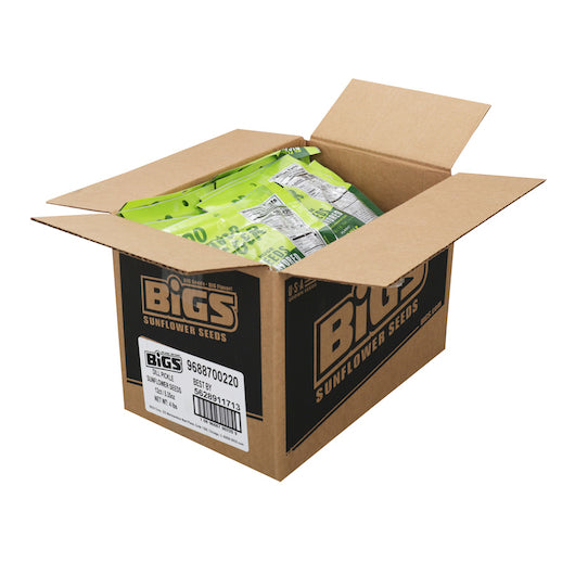 Bigs Vlasic Dill Pickle Sunflower Seeds 5.35 Ounce Size - 12 Per Case.