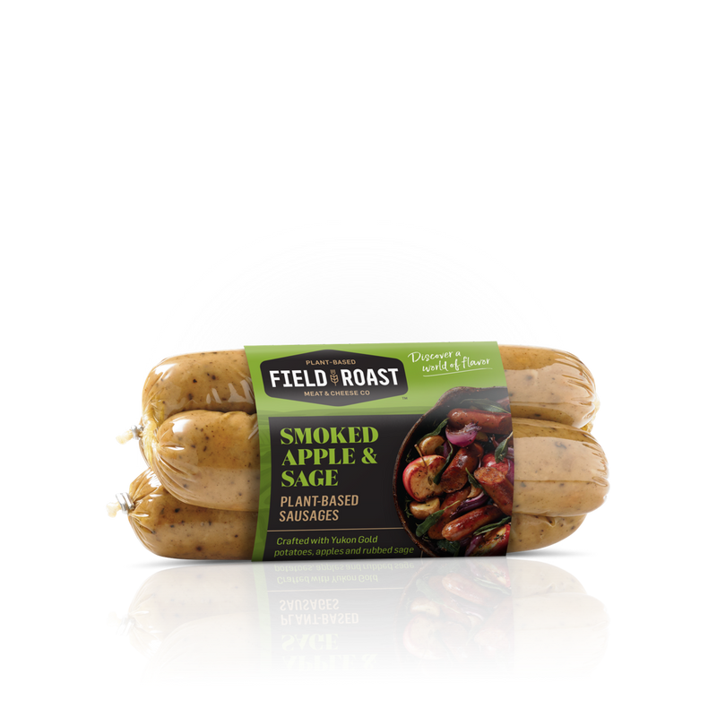 Field Roast Smoked Apple & Sage Sausage 12.95 Ounce Size - 6 Per Case.