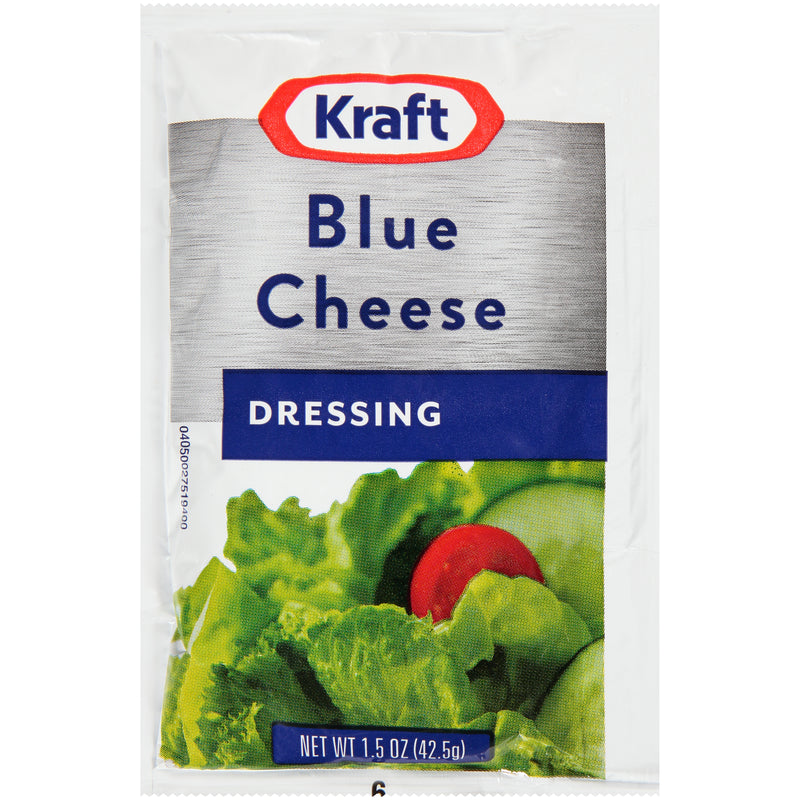 KRAFT Single Serve Blue Cheese Salad Dressing 1.5 Ounce Packets 60 Per Case
