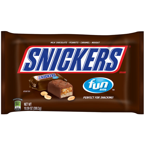 Snickers Fun Size 10.59 Ounce Size - 24 Per Case.