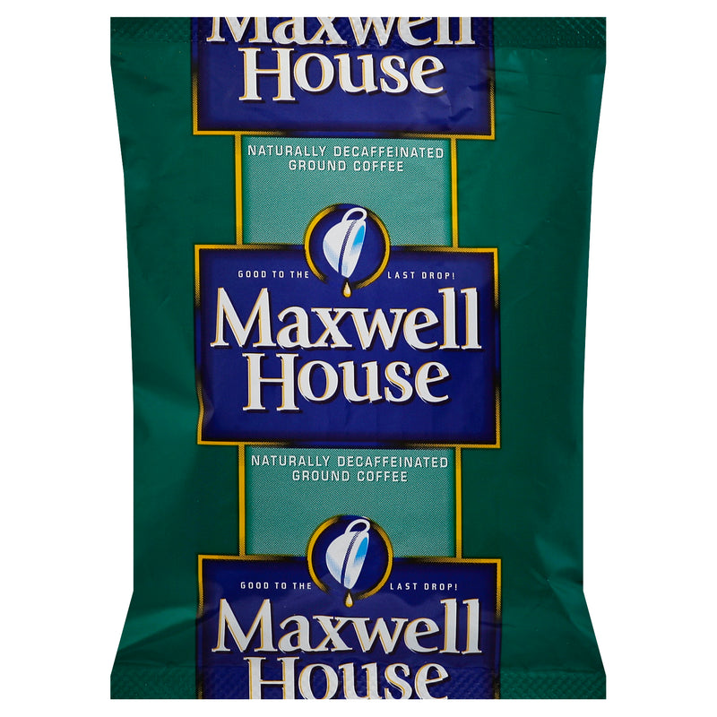 Maxwell House Roast & Ground Decaffeinated Coffee 1.10 Packets (42 Count)