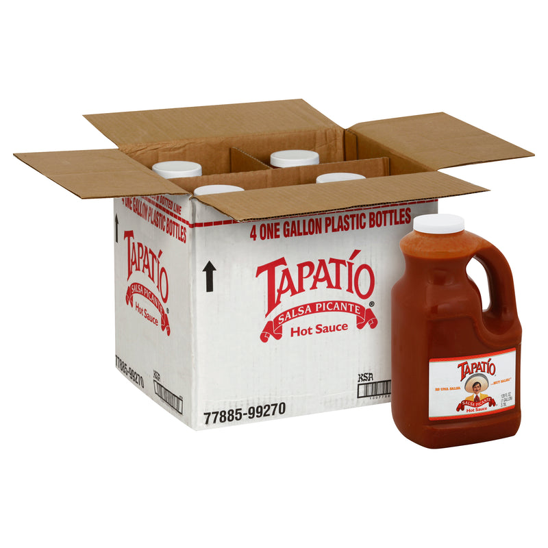 TAPATIO Bulk Hot Sauce 1 Gal. Jug 4 Per Case