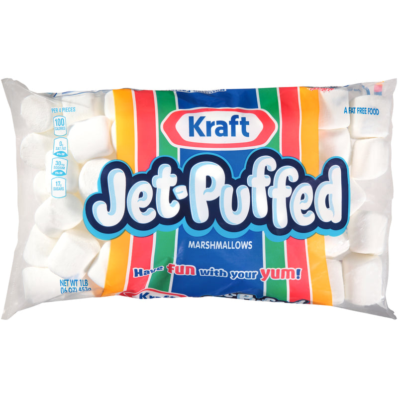 JET-PUFFED Regular Marshmallows 16 Ounce Bag 12